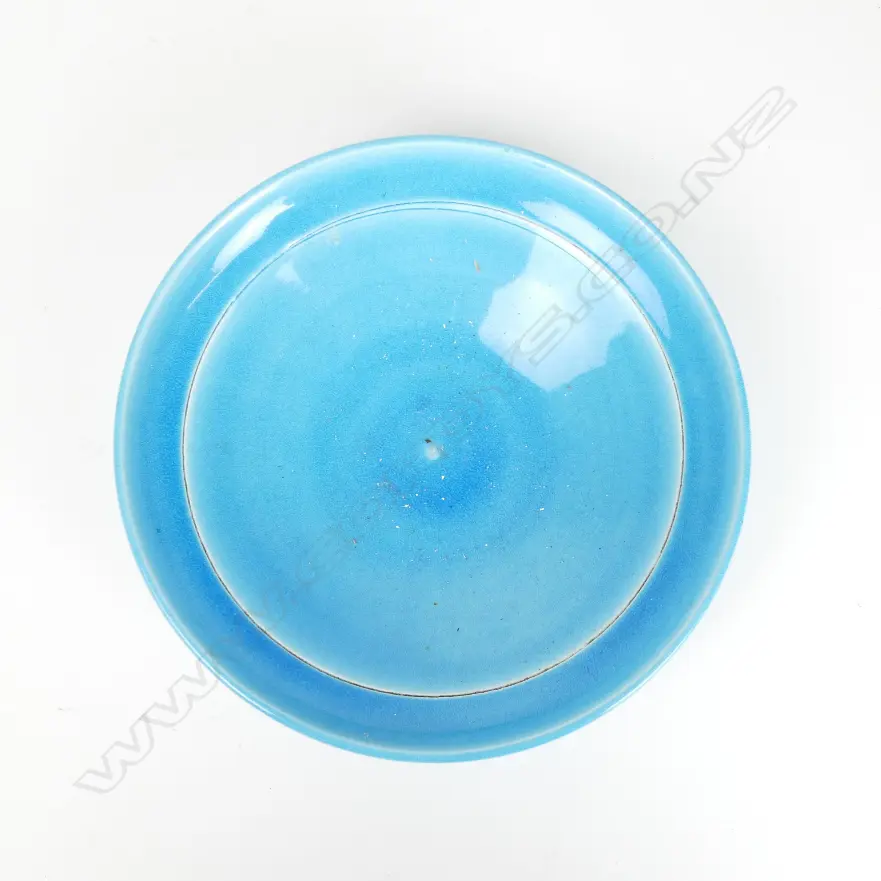 A Len Castle small alkaline blue bowl Image 1++