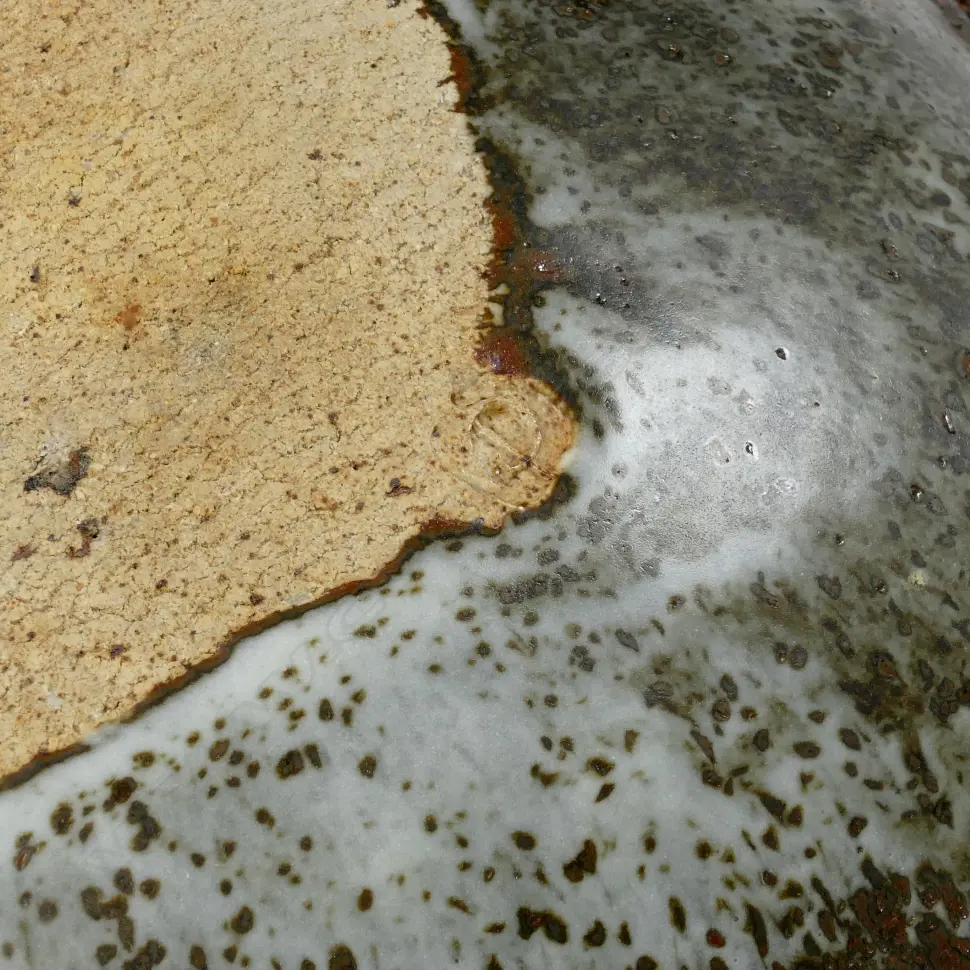 A Len Castle press moulded dish Image 1++