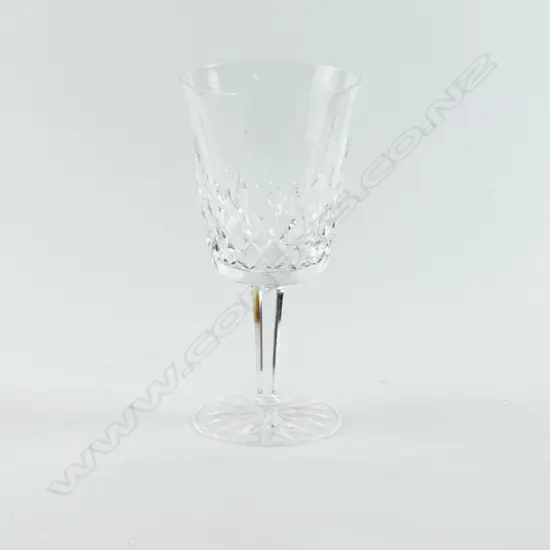11 Waterford crystal wine glasses