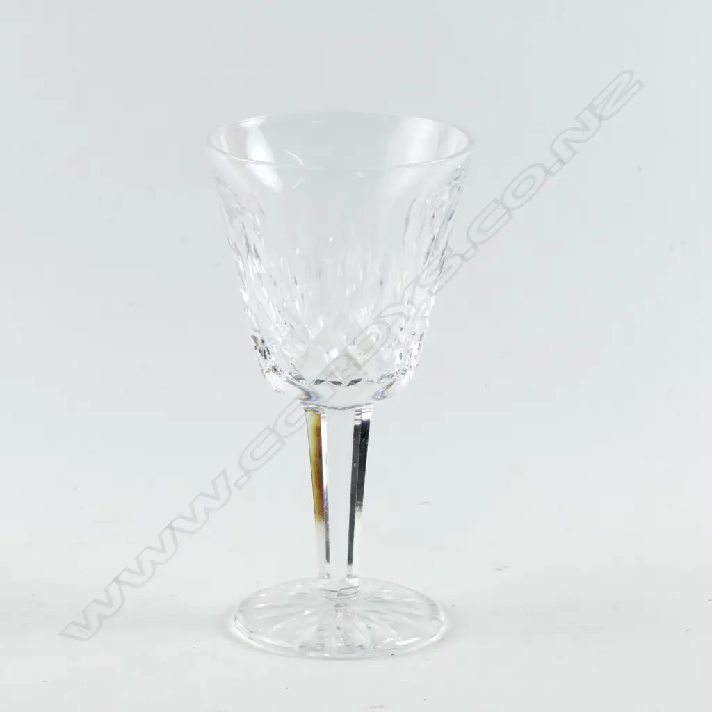 12 Waterford crystal small wine glasses Image 1++