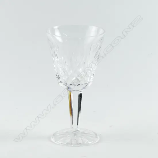 12 Waterford crystal small wine glasses