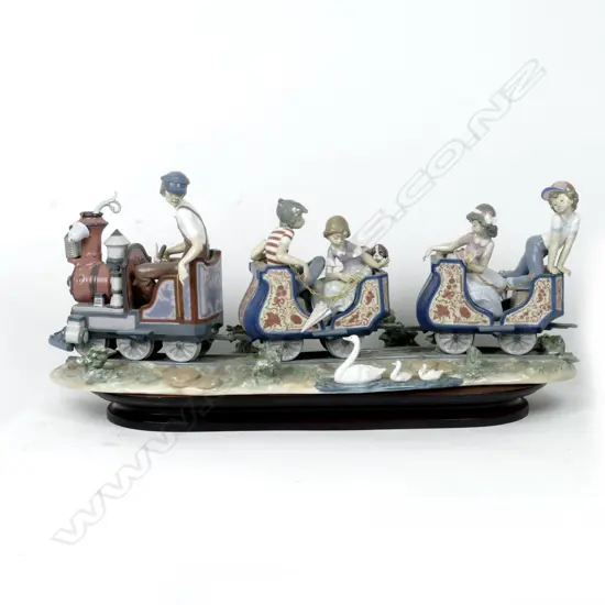 A large Lladro figure group