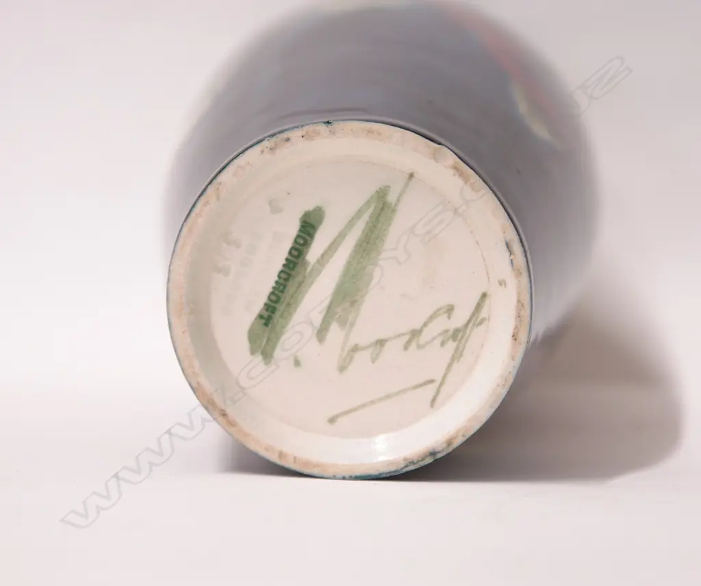 A William Moorcroft early Pansy design vase Image 1++