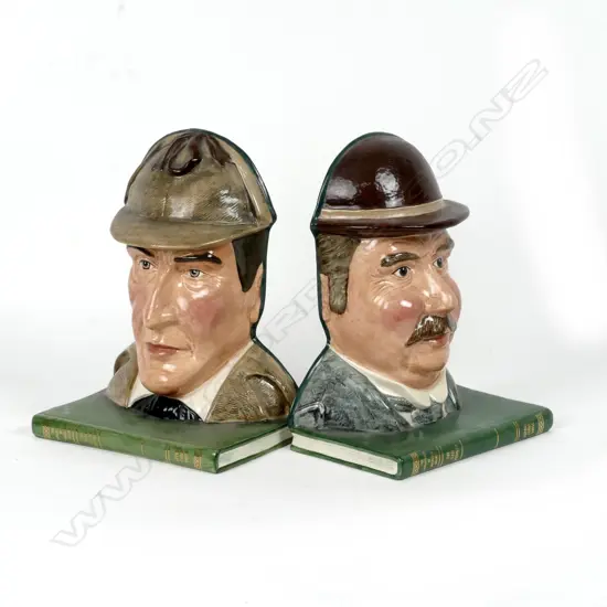 A pair of Royal Doulton bookends