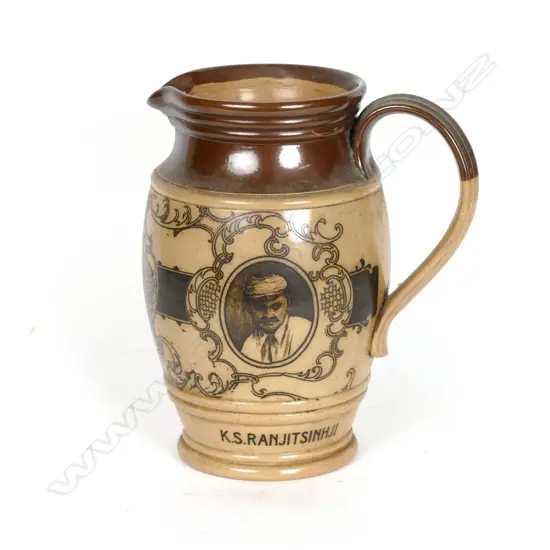 A Doulton commemorative jug