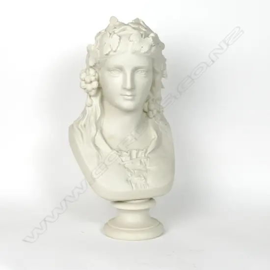 A Victorian Parian bust