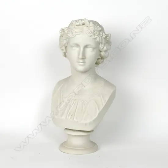 A Victorian Parian bust