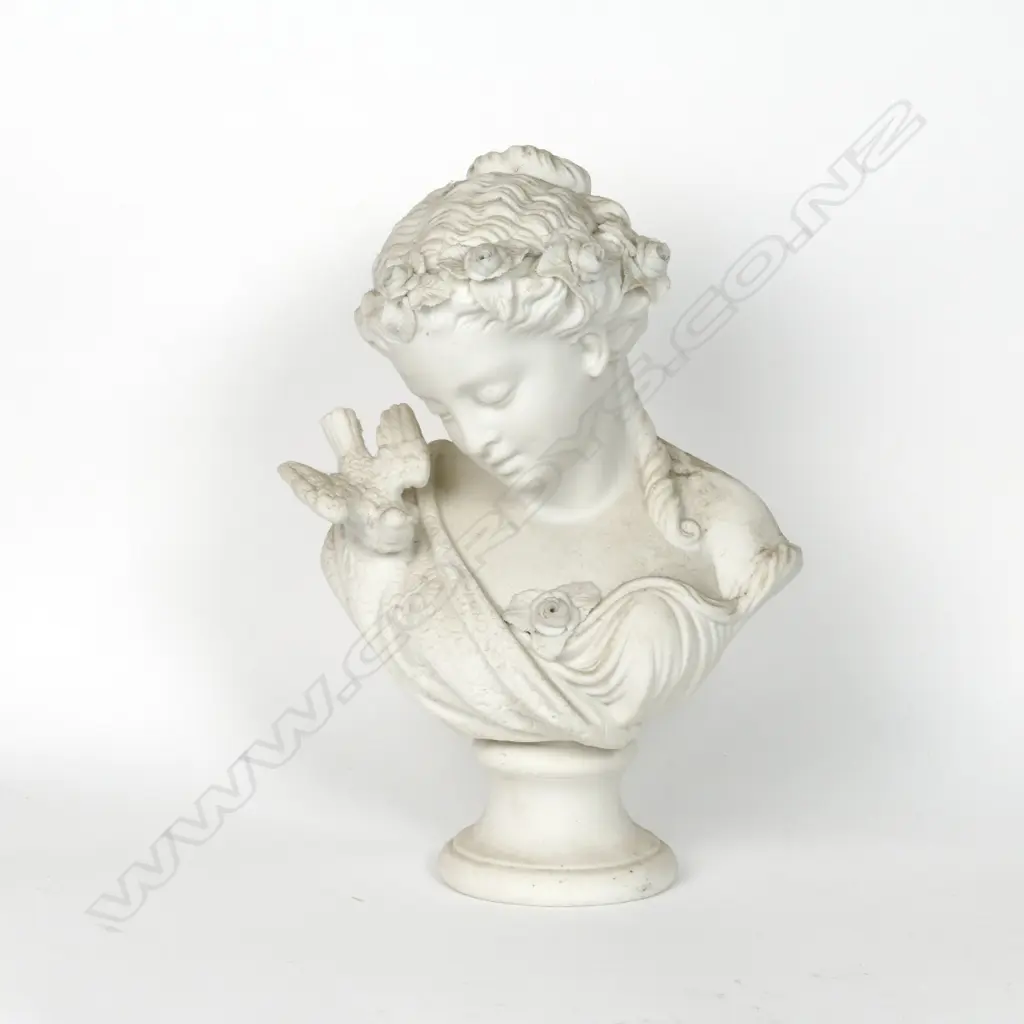 A Victorian Parian bust Image 1++