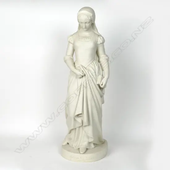 A Victorian Parian figurine