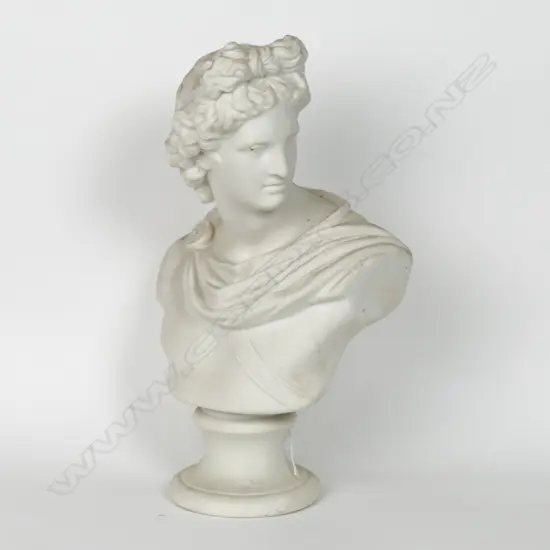 A Victorian Parian bust