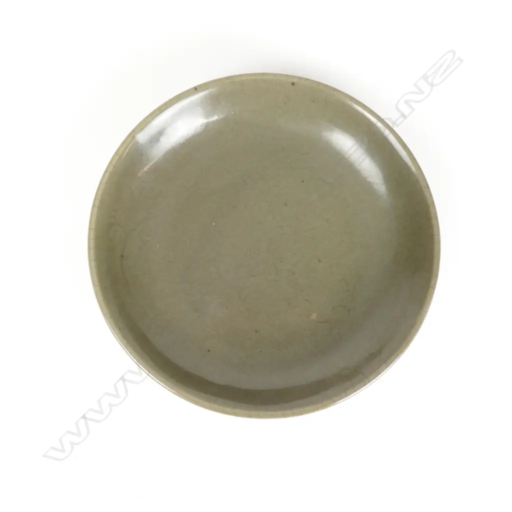 A Chinese Song celadon shallow dish Image 1++