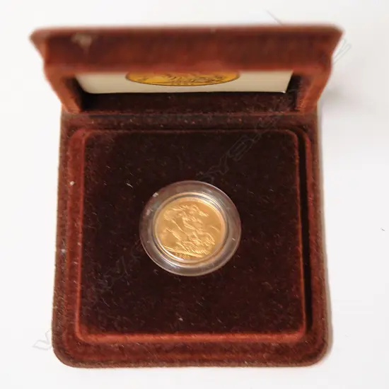 A 1981 gold proof full sovereign