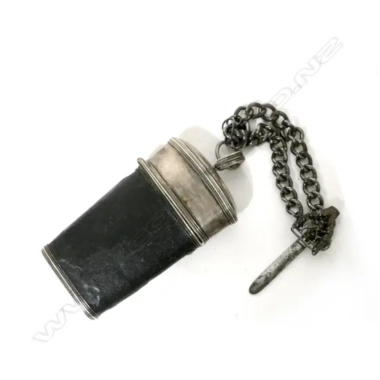 A 19thC French chatelaine etui