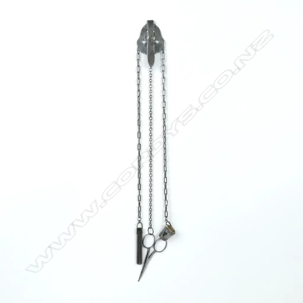 A cut steel chatelaine Image 1++