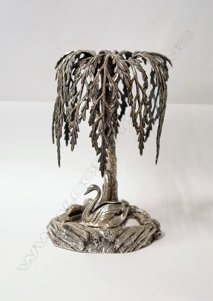 A Victorian silver plate table centrepiece Image 1++
