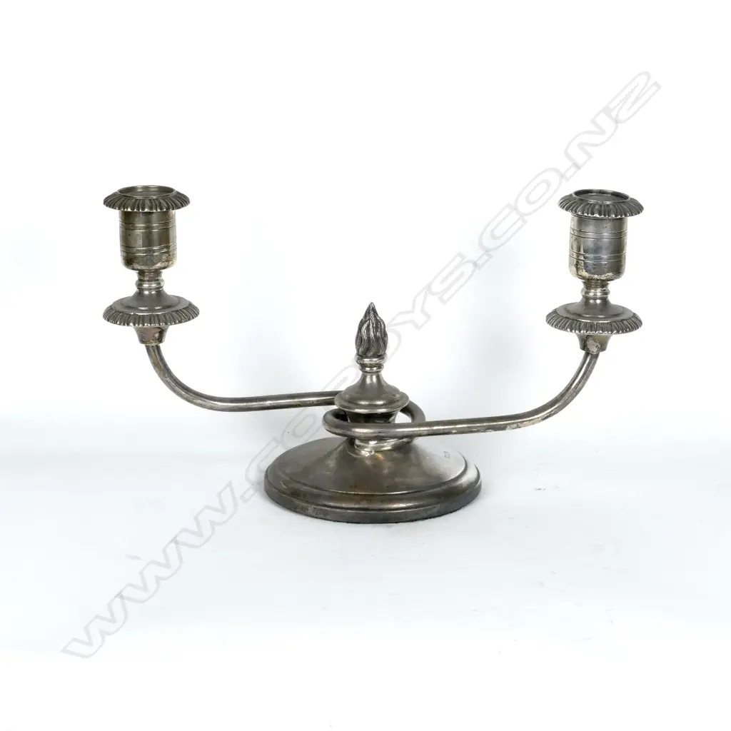 An Indian silver candelabra Image 1++