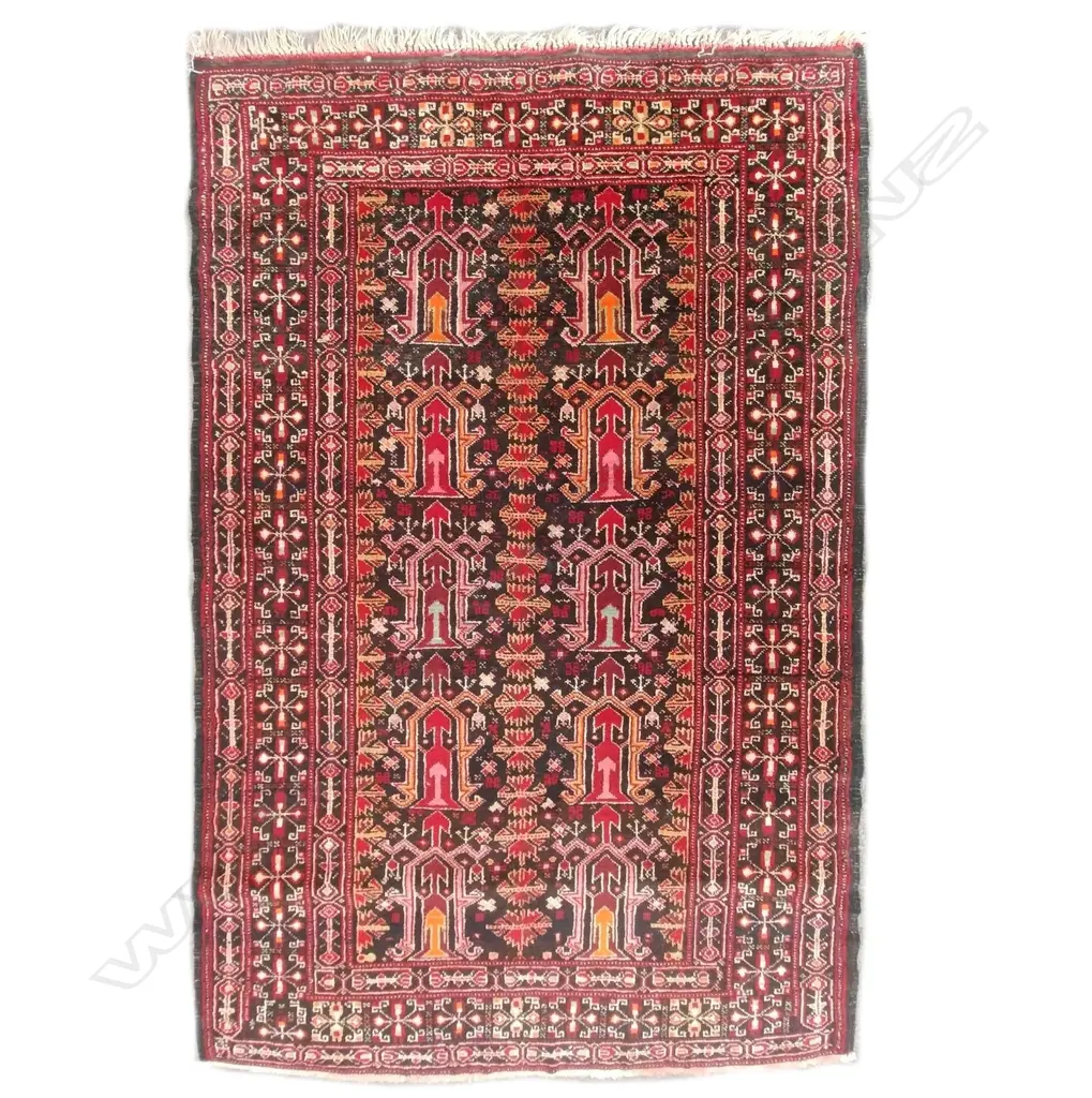 A good quality hand knotted Baluchi rug Image 1++