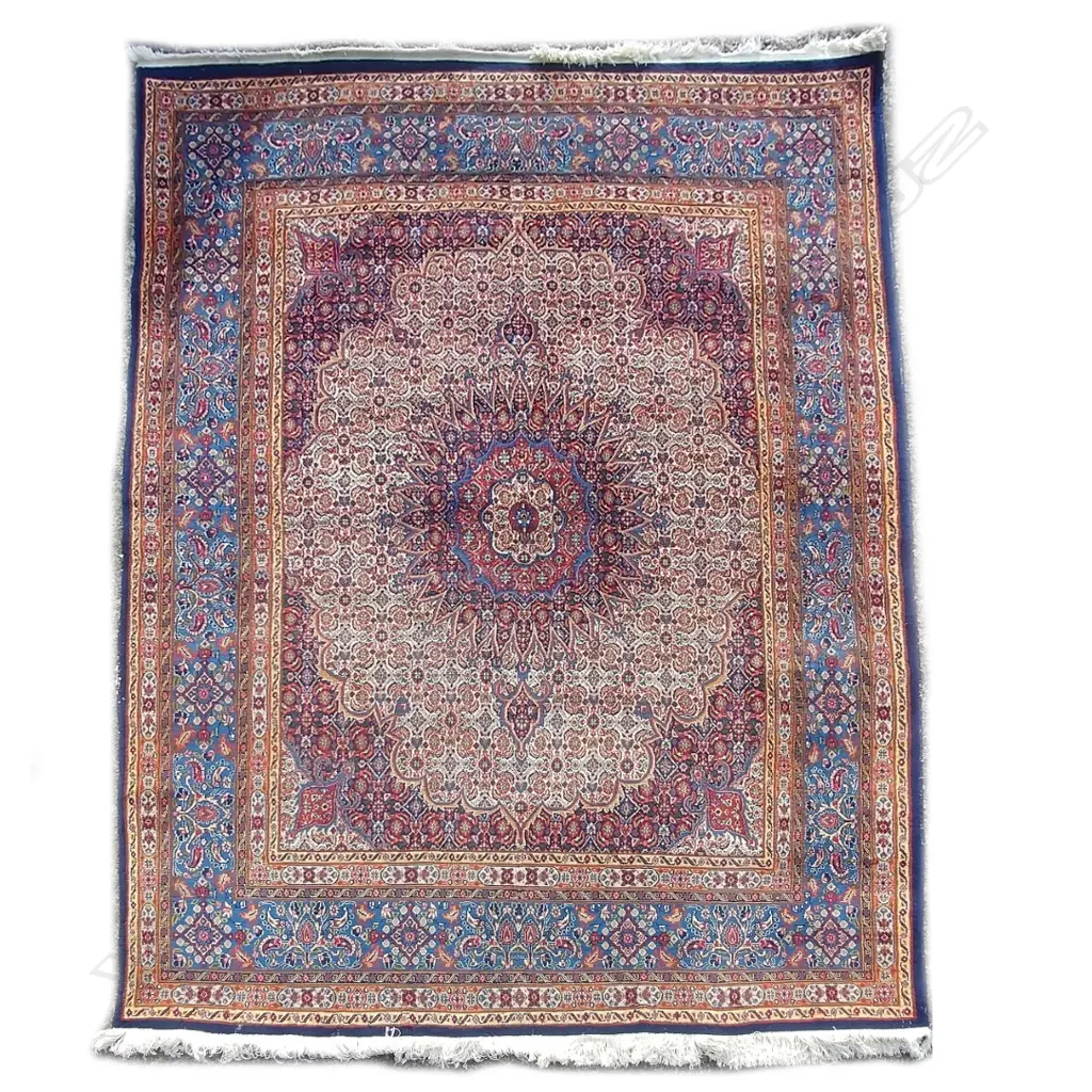 A hand knotted Iranian Moud carpet Image 1++