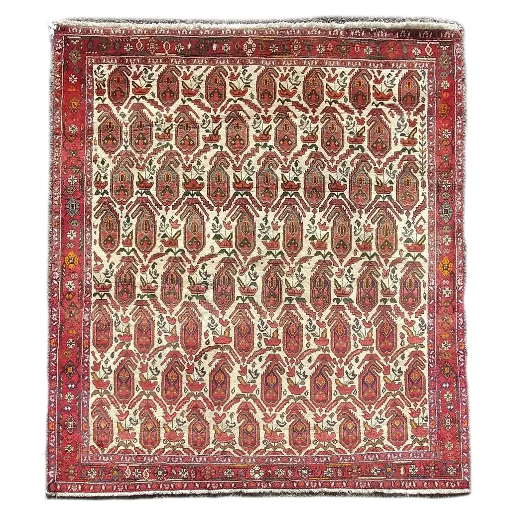 A hand knotted Persian rug Image 1++