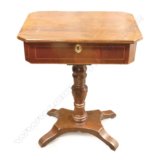 A Sheraton Revival work table