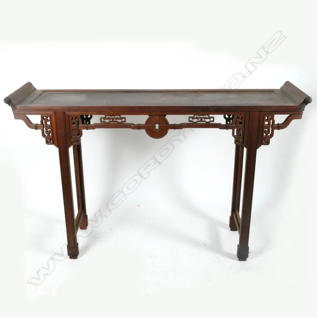 A Chinese teak altar table Image 1++