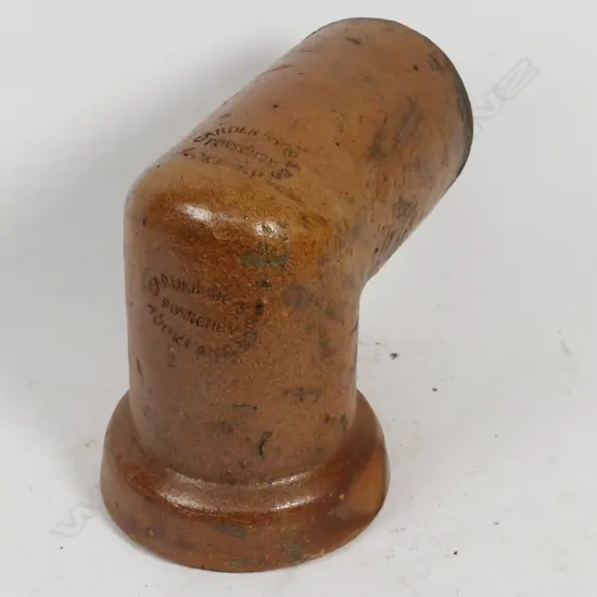 A Carder Brothers right angle pipe section