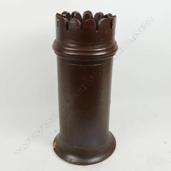 A Carder Brothers salt glaze chimney pot