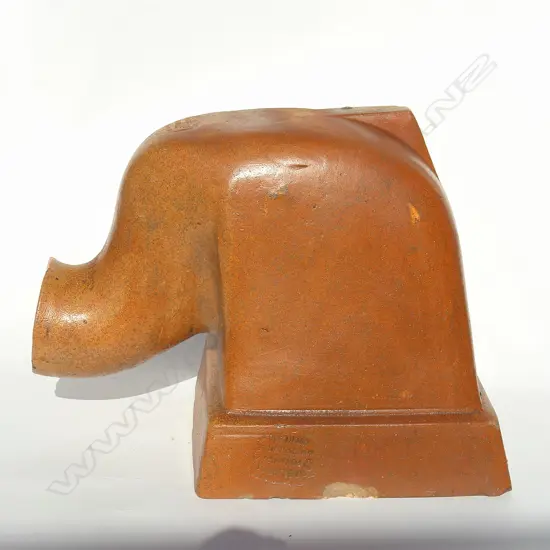 A Carder Bros. large square top gully trap