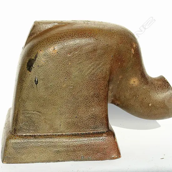 A Carder Bros. large square top gully trap