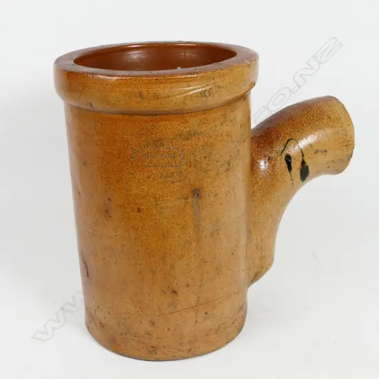 A Carder Brothers cylindrical gully trap