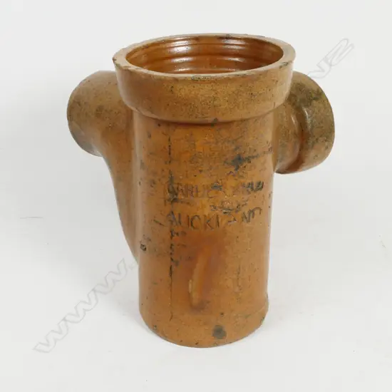 CARDER BROS SALT GLAZE SIDE INLET GULLY TRAP 395mm