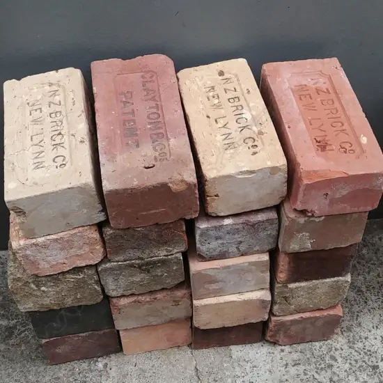 20 VARIOUSLY NAMED NZ BRICKS