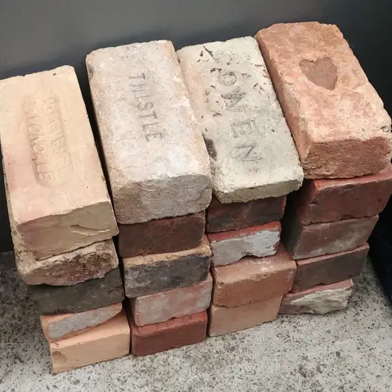 20 VARIOUSLY NAMED NZ BRICKS