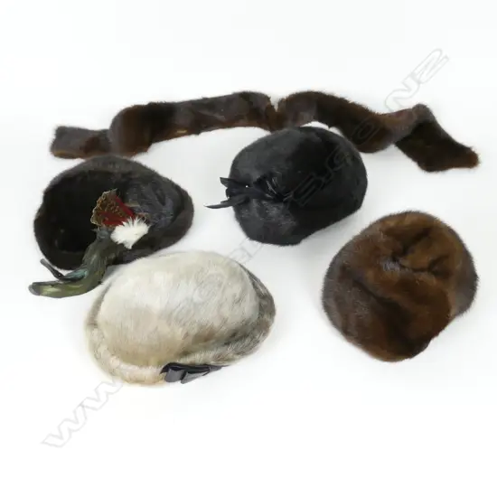 A selection of hats