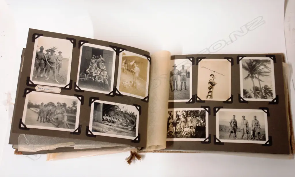 An album of vintage Fiji photographs Image 1++