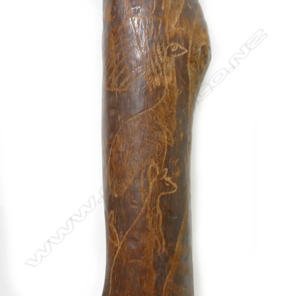 An old Aboriginal didgeridoo by Jack Wherra Image 1++