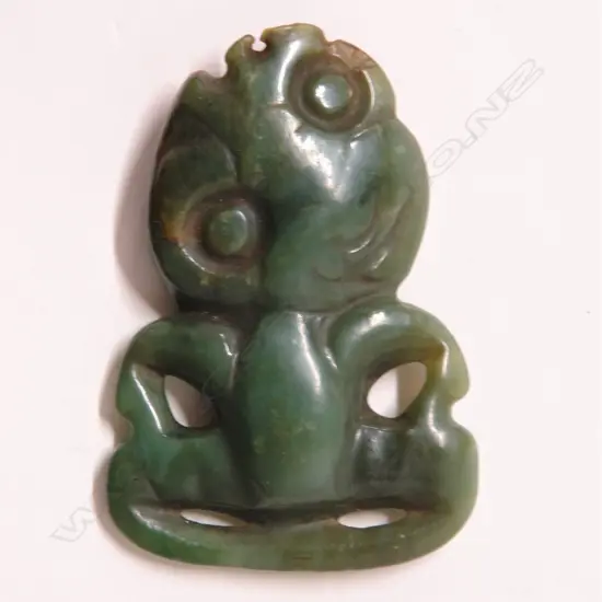 A pre-European Maori pounamu hei tiki