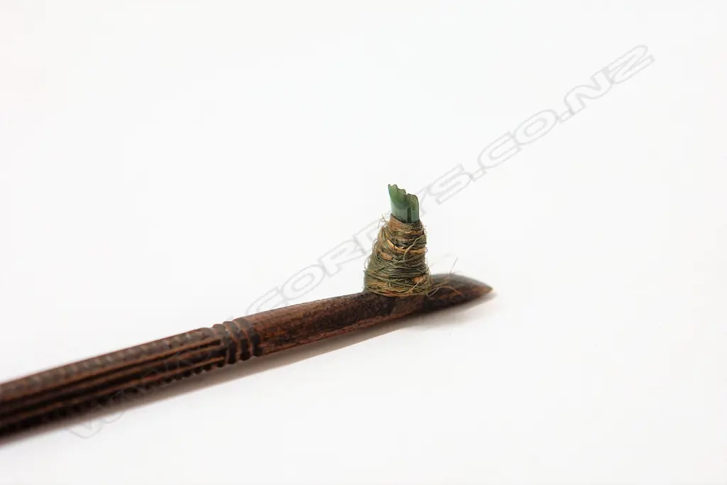 An old Maori uhi (chisel) Image 1++