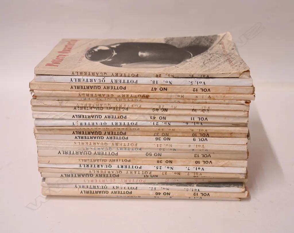 33 issues of the 'Pottery Quarterly' magazine Image 1++