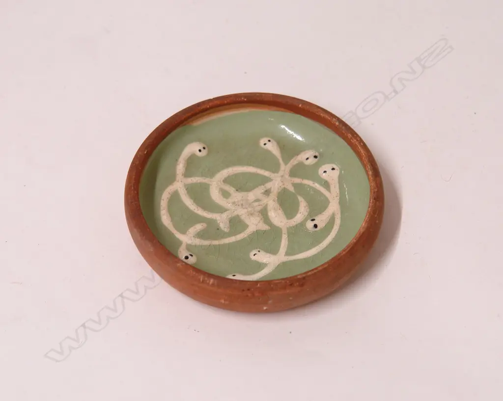 An early Len Castle pin dish Image 1++