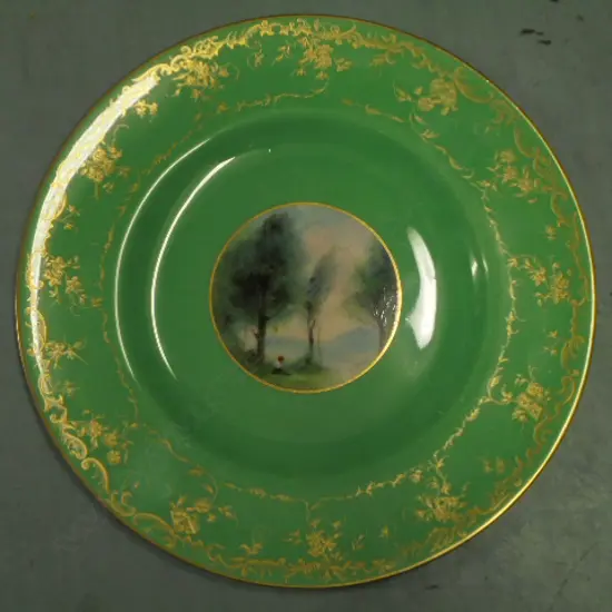A Royal Worcester cabinet plate