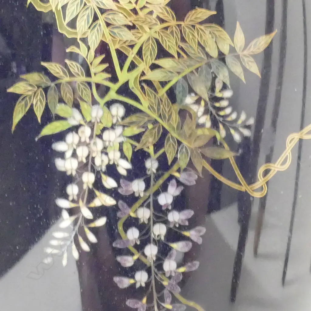 A small Japanese cloisonne vase in the manner of Yasuyuki Namikawa Image 1++