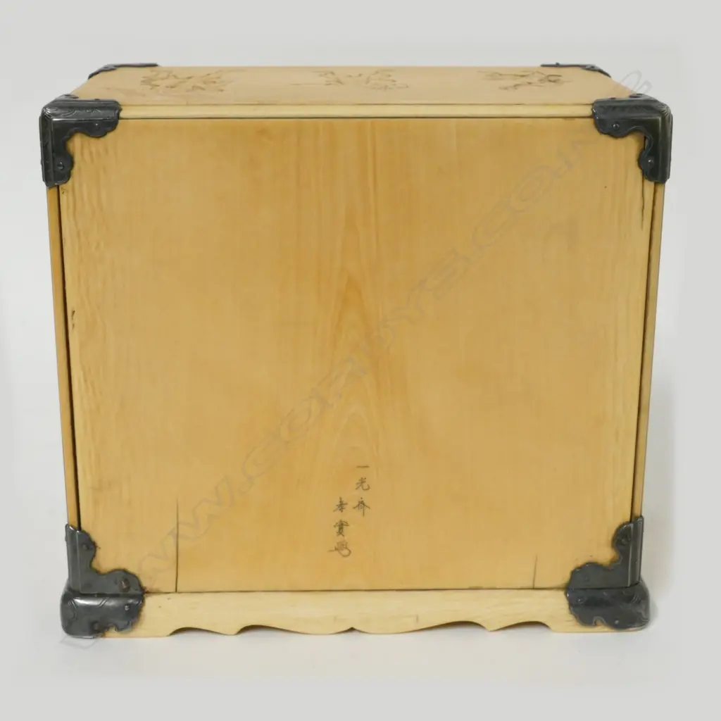 A Japanese late Meiji period ivory kodansu (miniature cabinet) Image 1++