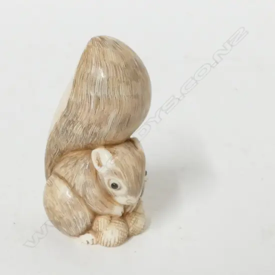 An ivory netsuke