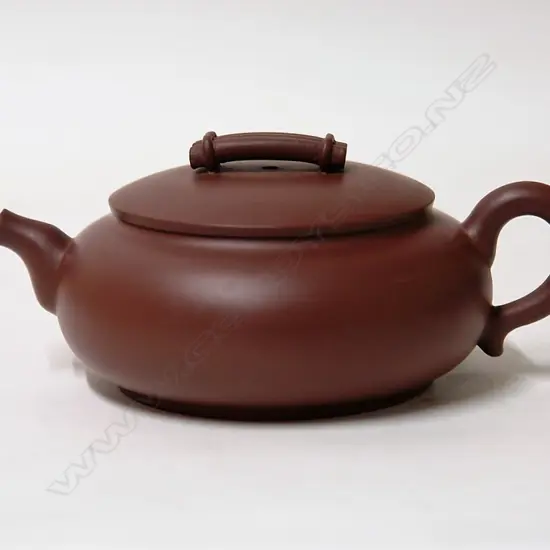 A Chinese Yixing Ware teapot