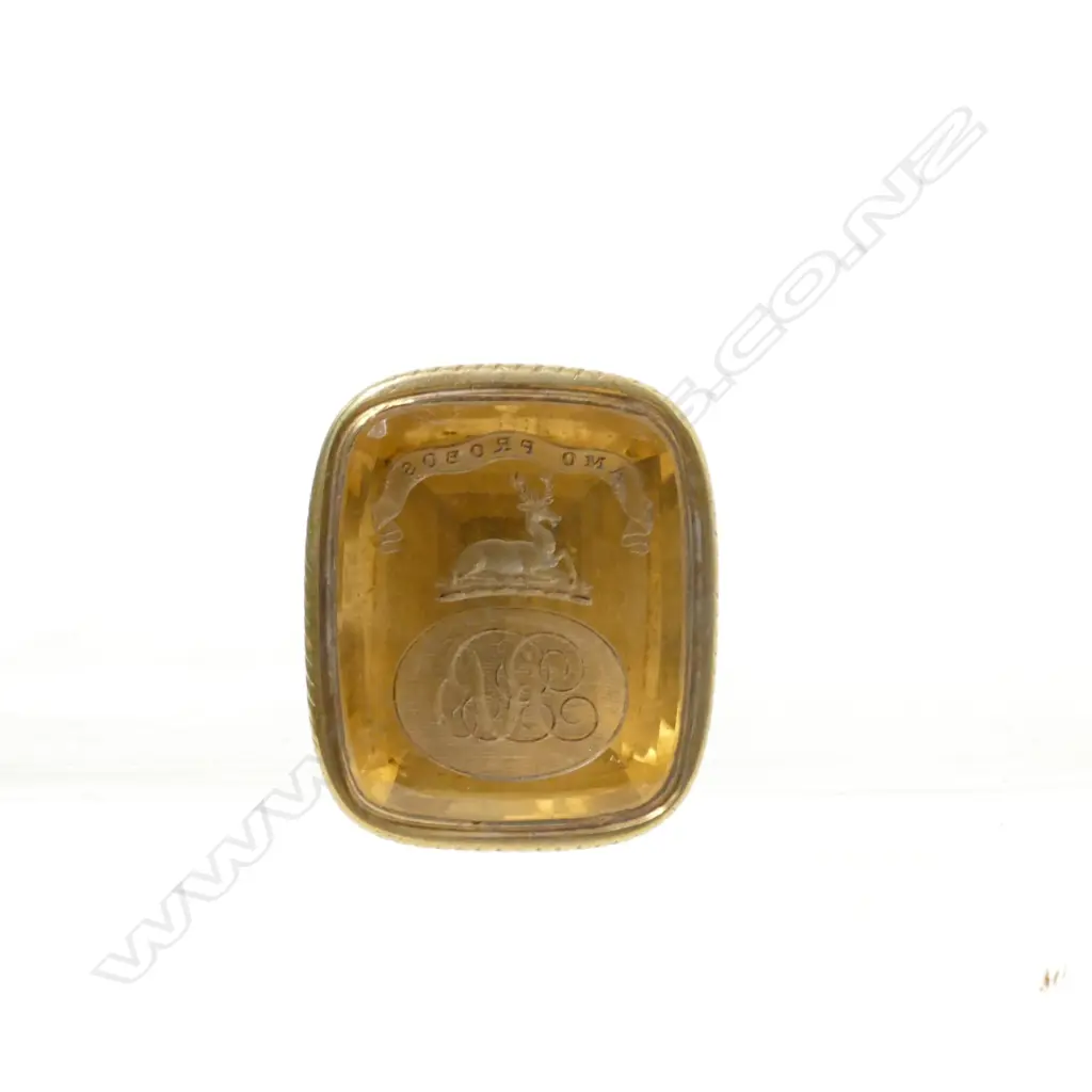 An impressive 19thC desk seal Image 1++