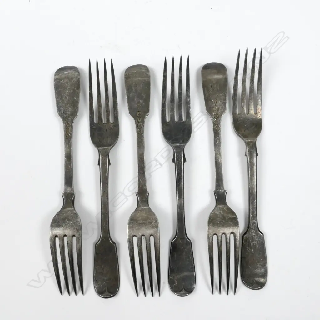 SET OF 6 S/S VICT. FORKS Image 1++
