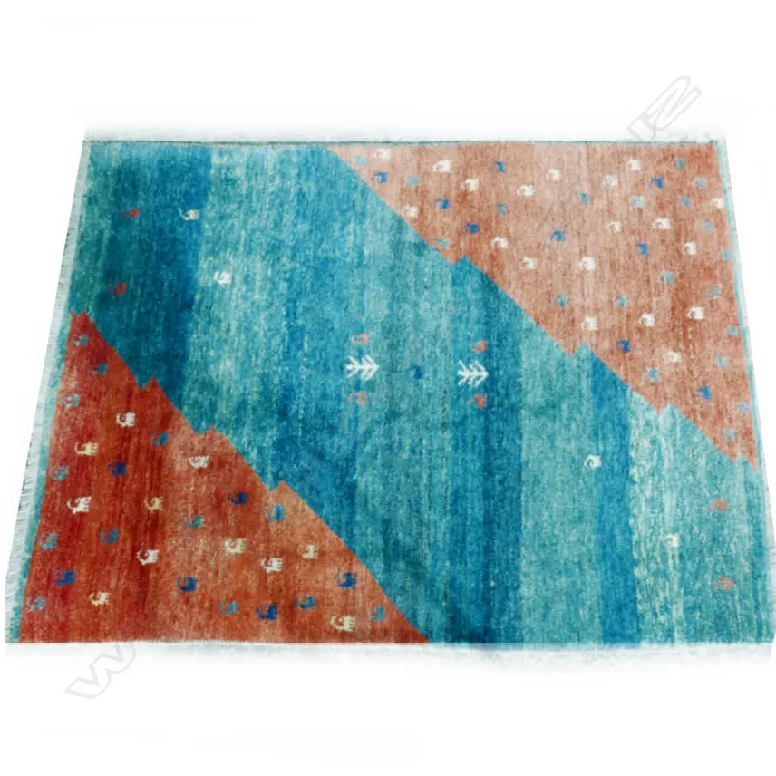 A hand knotted Persian Gabbeh tribal rug Image 1++
