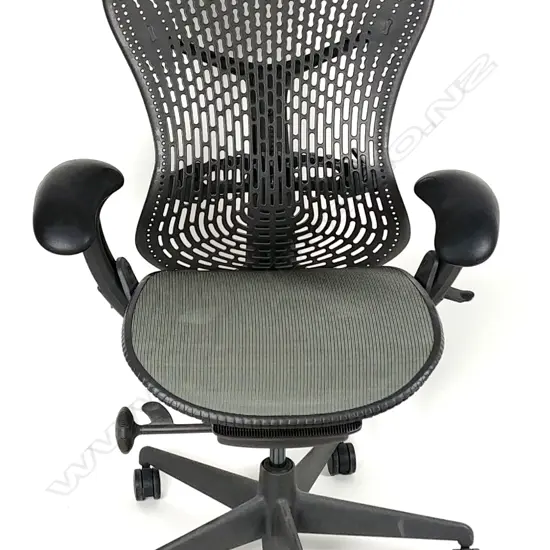 A pair of Herman Miller manufactured 'Mirra 2' desk chairs