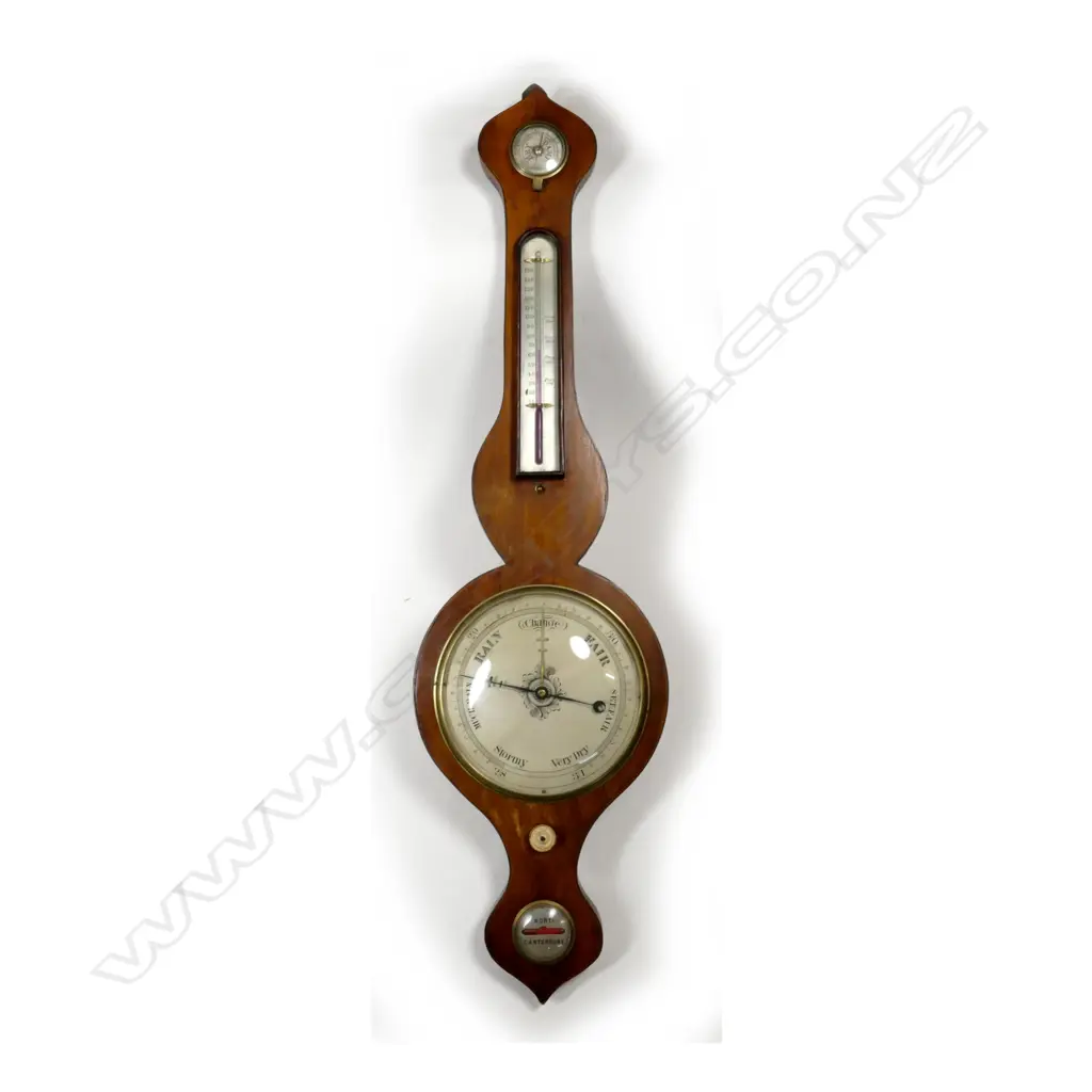 A 19thC banjo barometer Image 1++